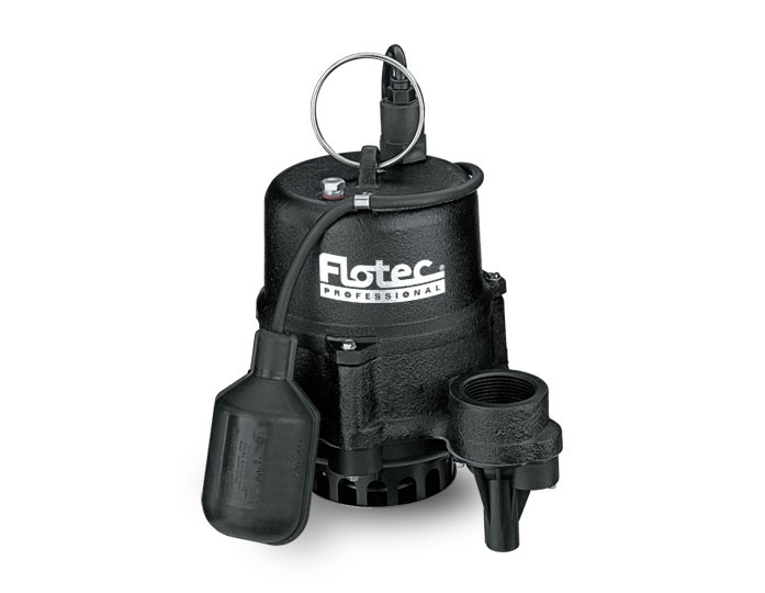Pentair Flotec E5005TLT Professional Series 1/2 HP Submersible Cast Iron Effluent Pump