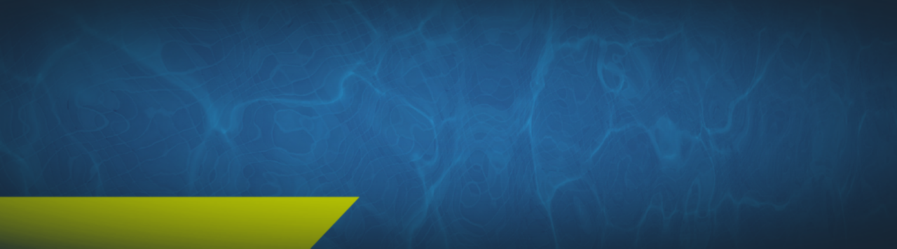 water background with an angled green slash in the bottom left corner.