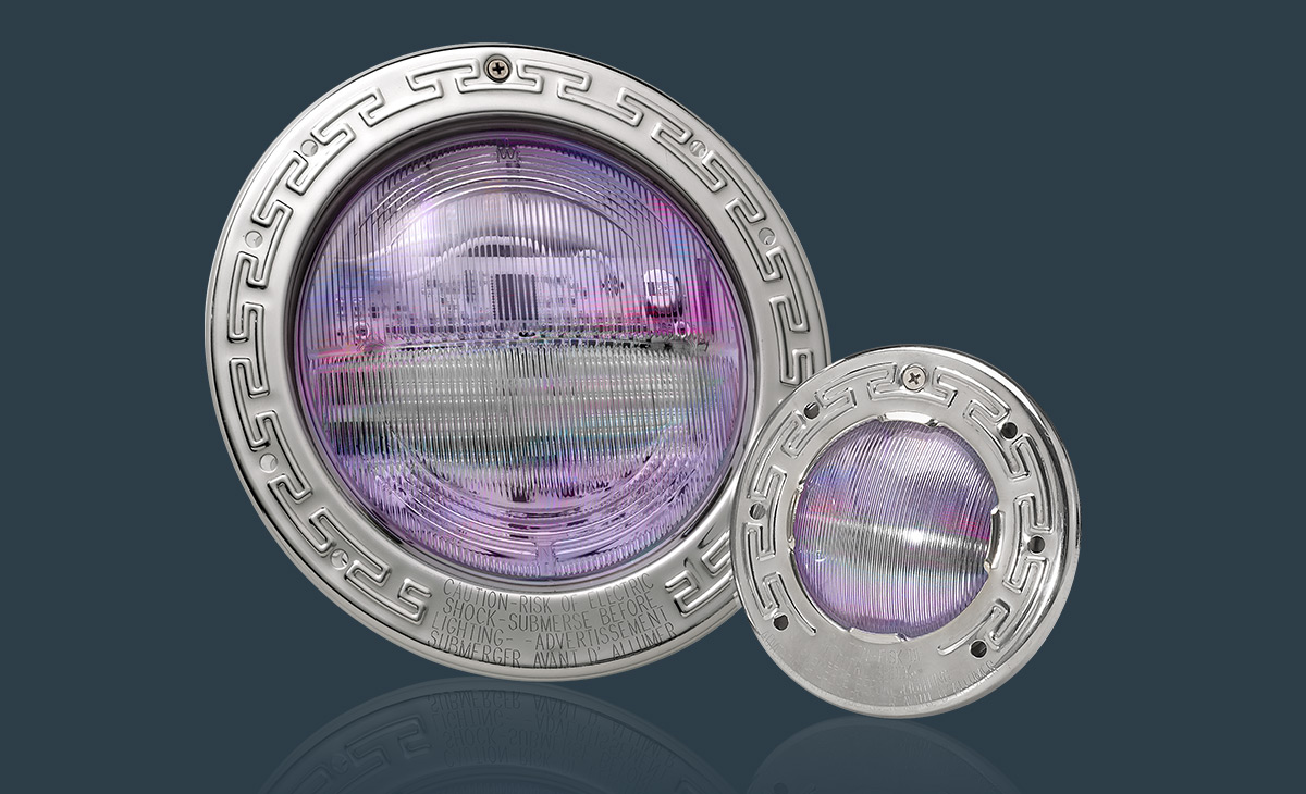 Two Intellibrite LEDs. One larger and one small. 