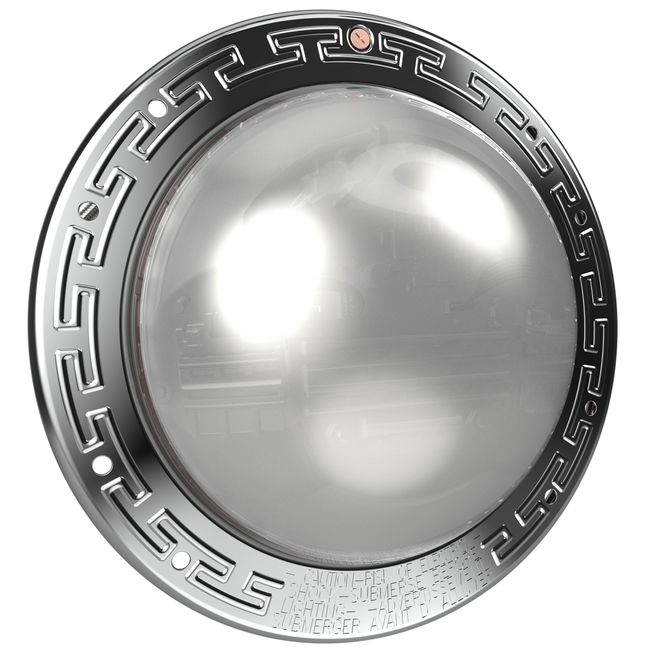 Side angle of the IntelliBrite Architectural Series Pool Light