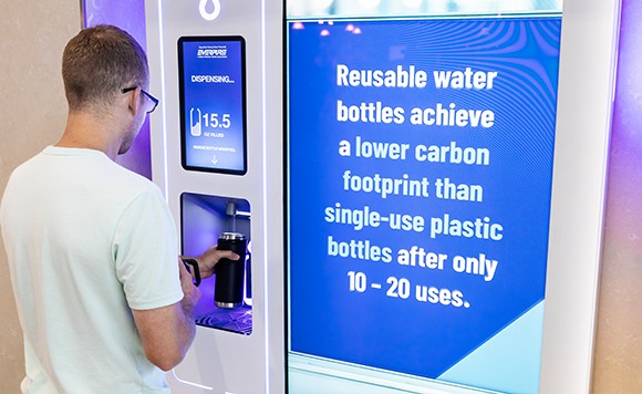 water filling station MSP